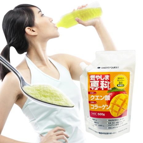 【通常購入】燃やしま専科 マンゴー風味 500g 