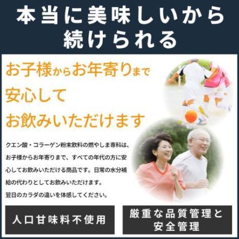 【定期購入】燃やしま専科みかん風味500g 